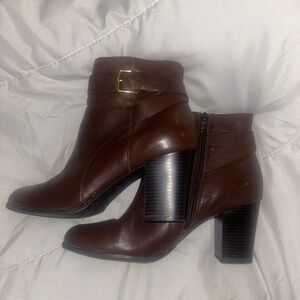 Cole Haan Brown Ankle Boots